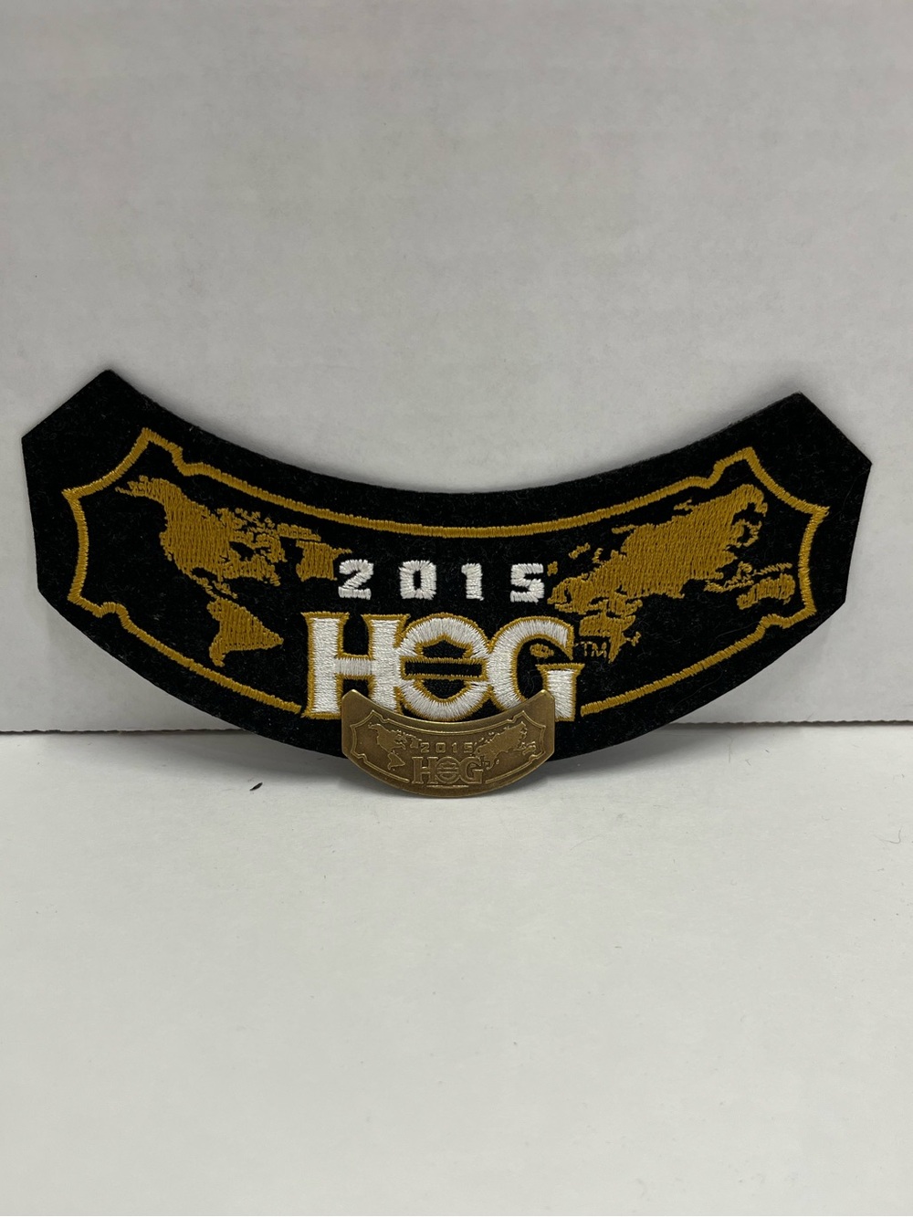 Harley Owners Group 2015 patch and pin
